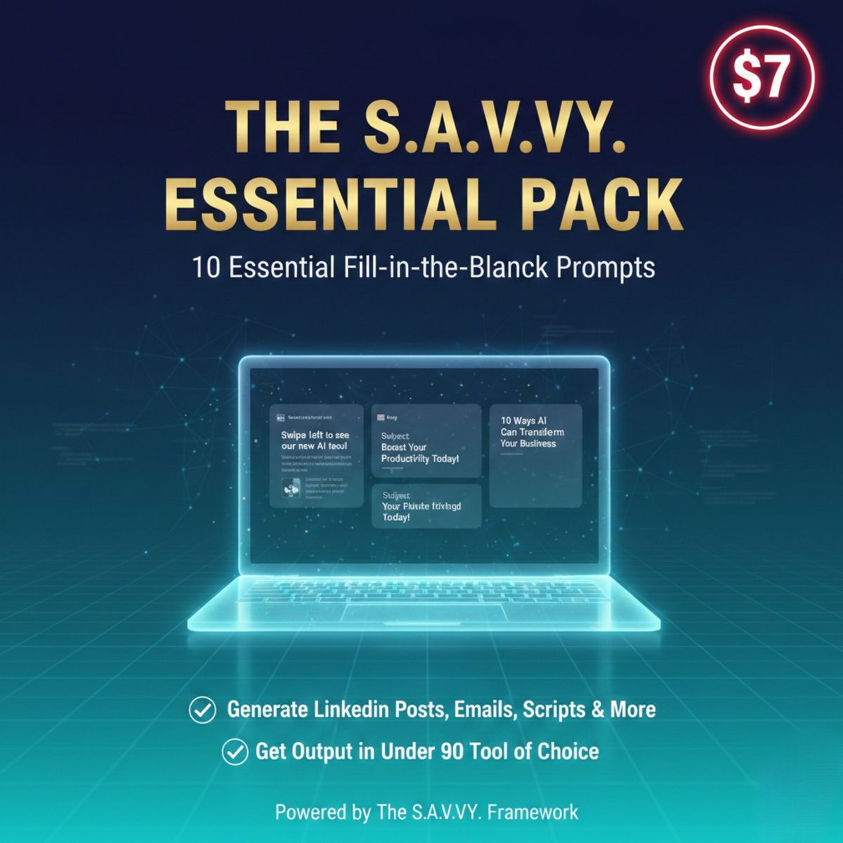 The S.A.V.V.Y. Essential Pack (10