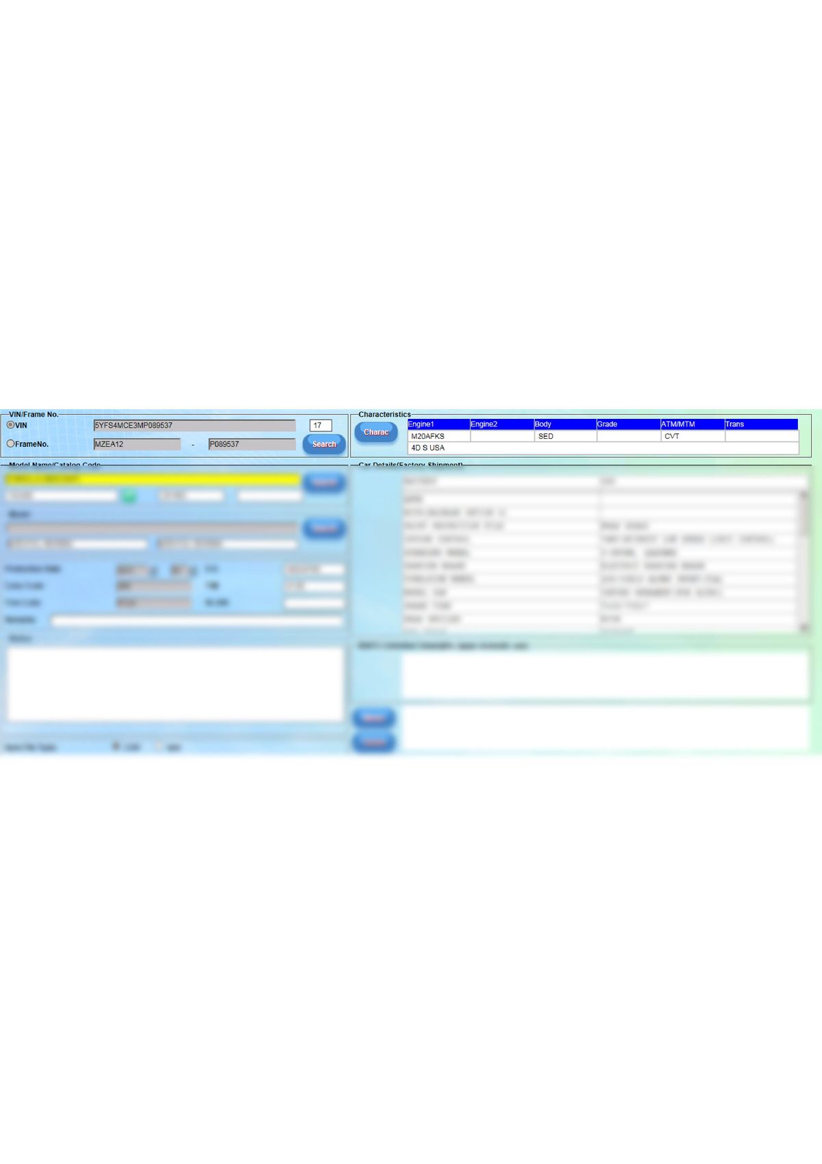 Build Sheet VIN 5YFS4MCE3MP089537