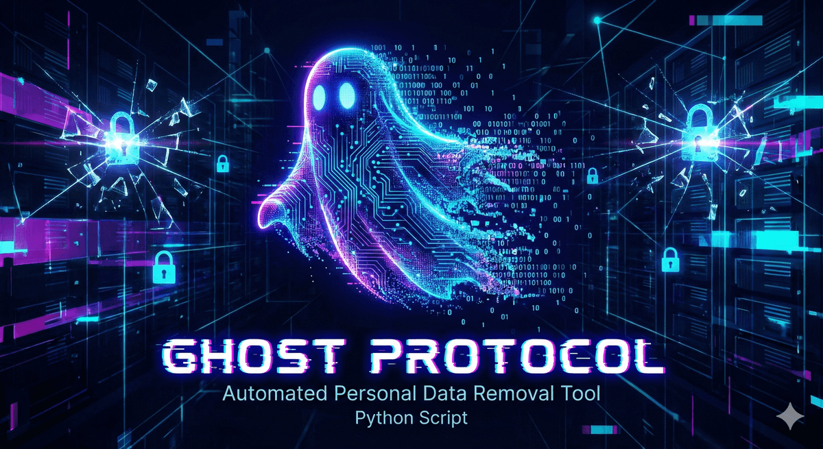 Ghost Protocol v1.0: Go Dark. Stay Private.