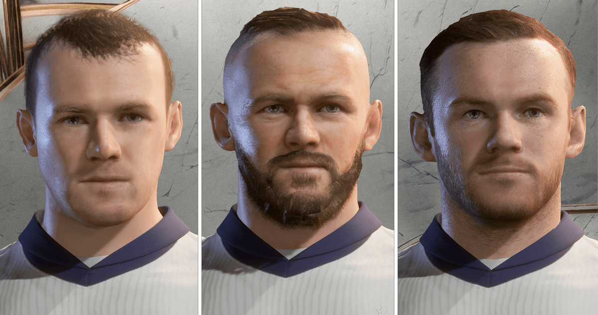 [CLASSIC] Wayne Rooney Face Pack - [FC 24/25/26]