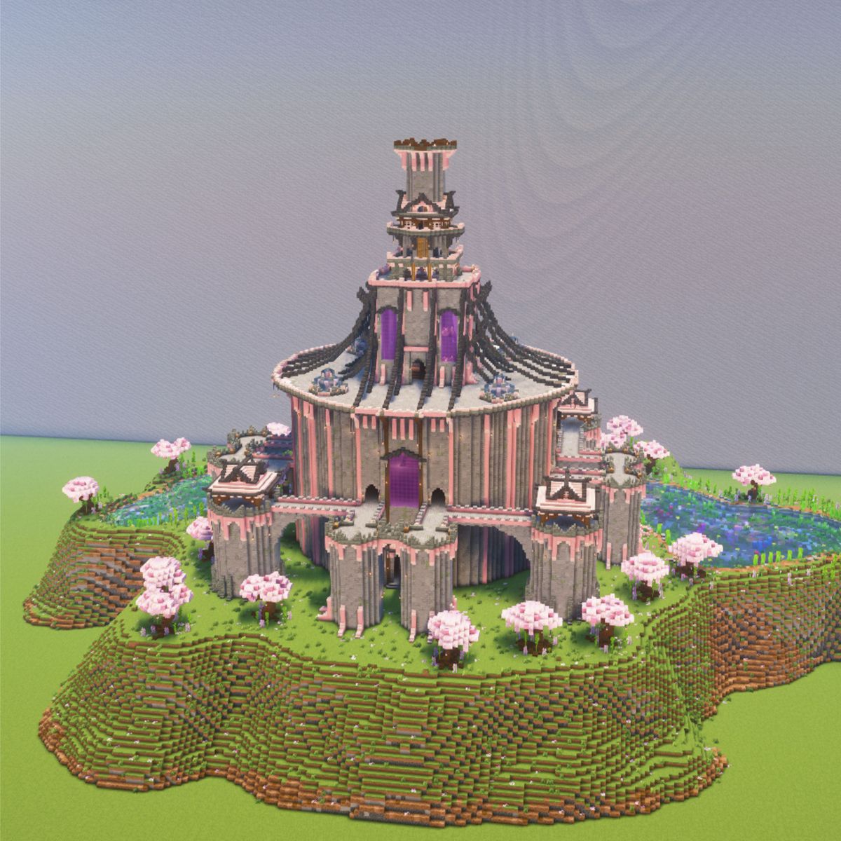 Cherry Blossom Castle - Buymeacoffee