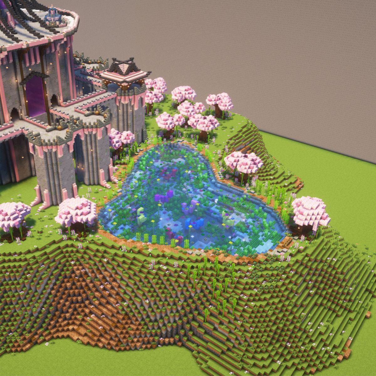 Cherry Blossom Castle - Buymeacoffee