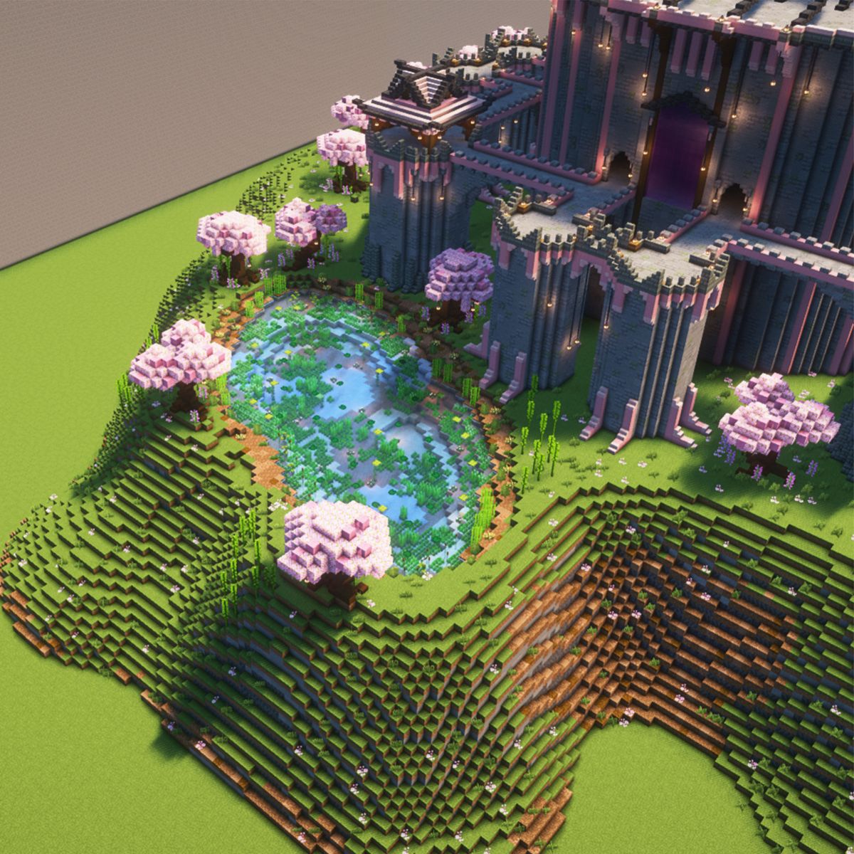Cherry Blossom Castle - Buymeacoffee