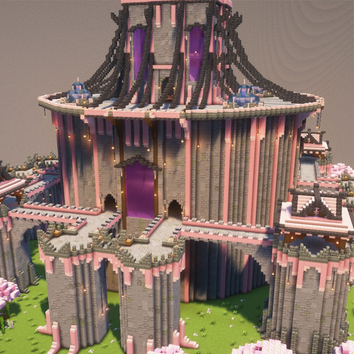 Cherry Blossom Castle - Buymeacoffee