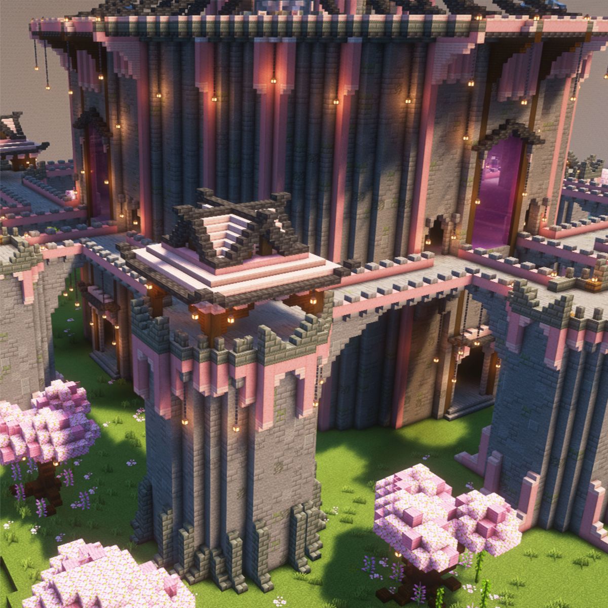 Cherry Blossom Castle - Buymeacoffee