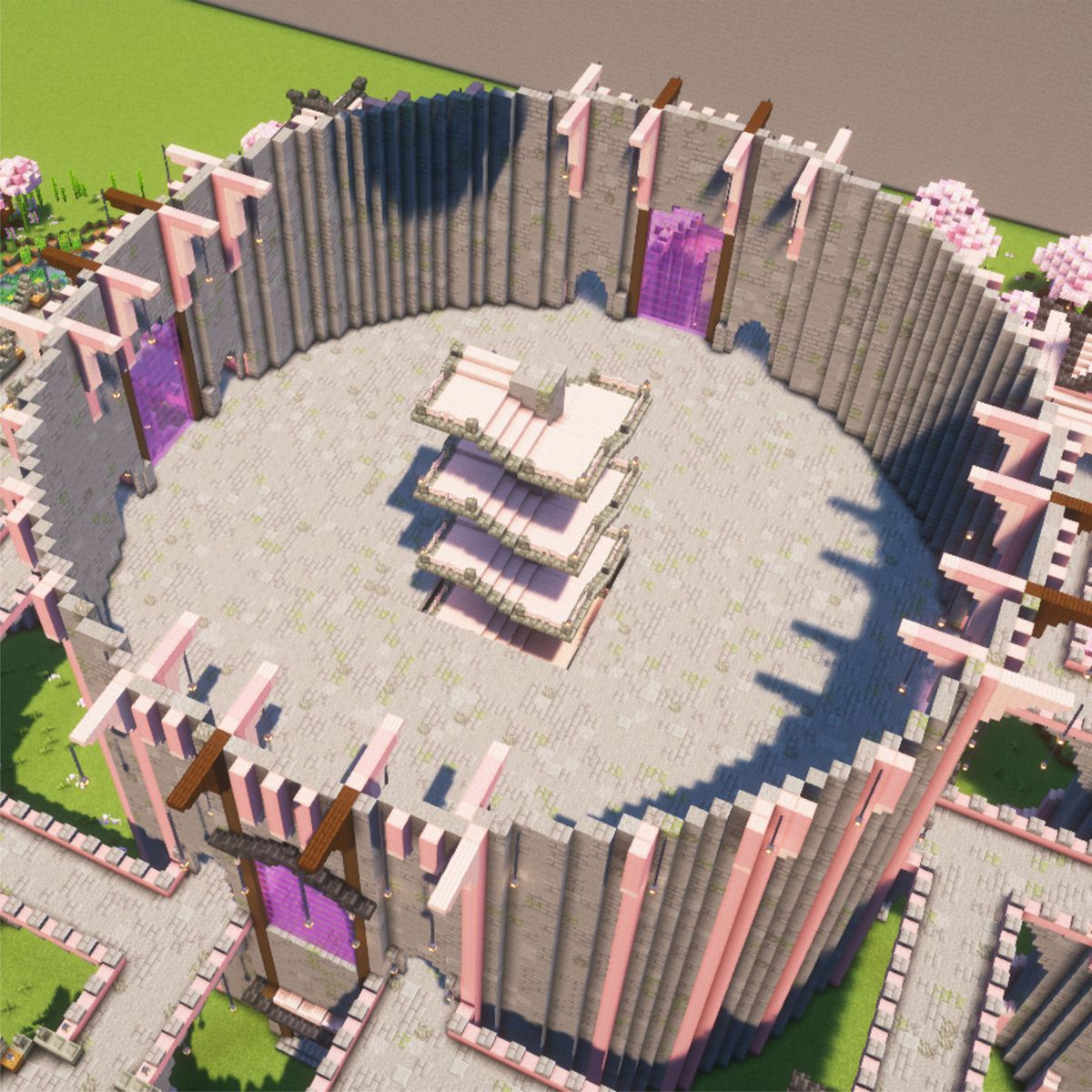 Cherry Blossom Castle - Buymeacoffee