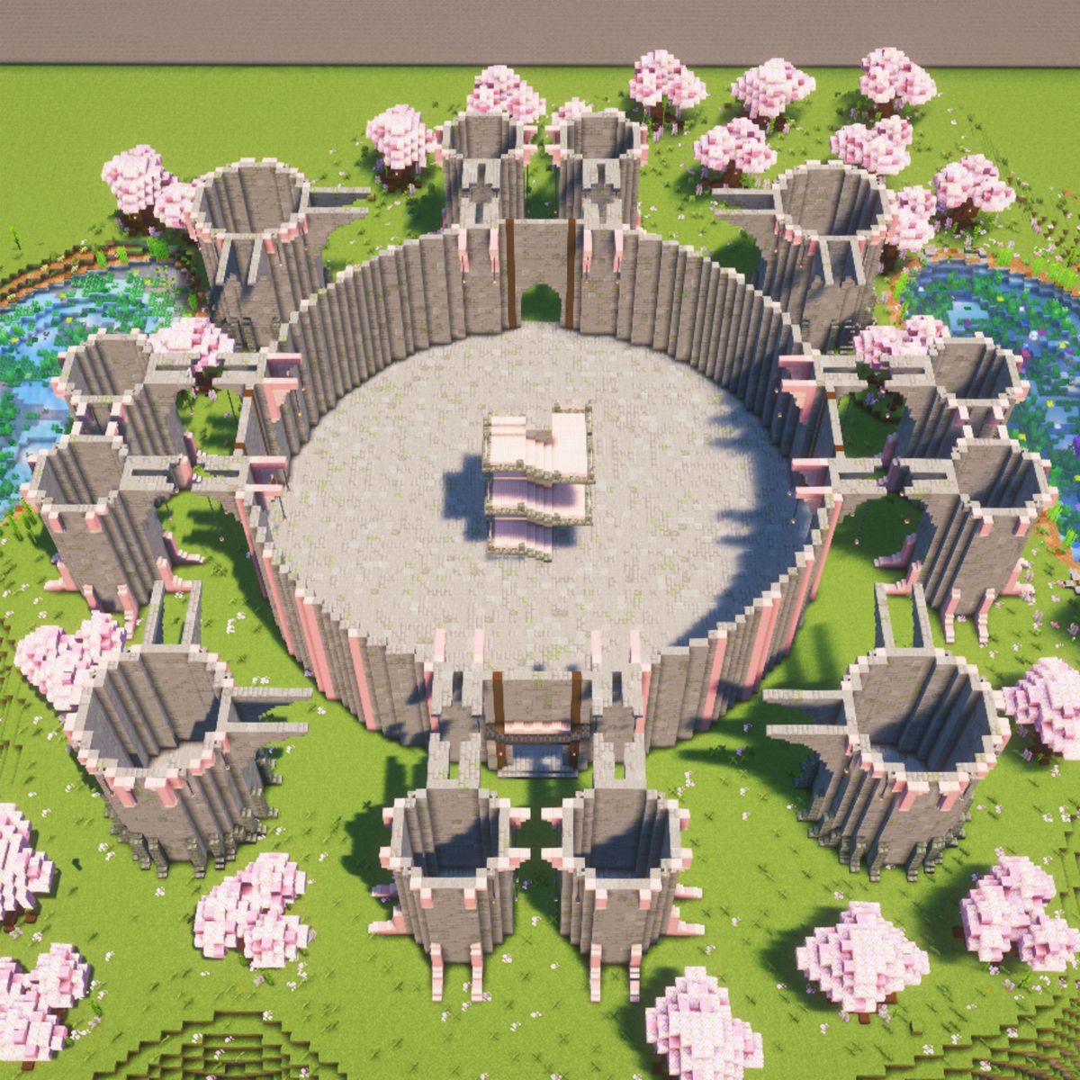 Cherry Blossom Castle - Buymeacoffee