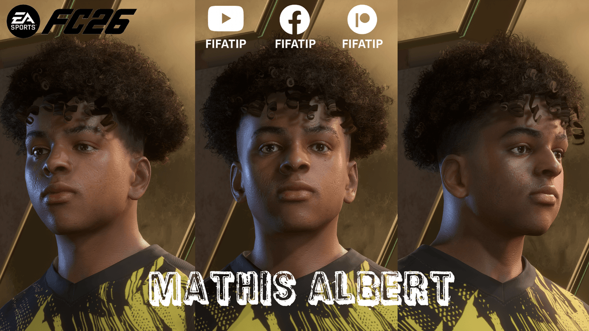 Mathis Albert FC26 facemod by FIFATIP