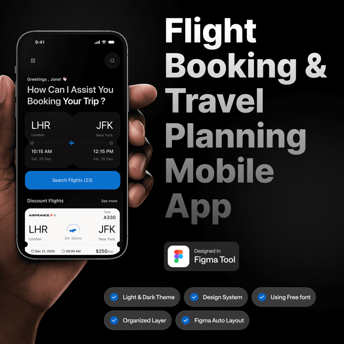 Flight Booking & Travel Planning App