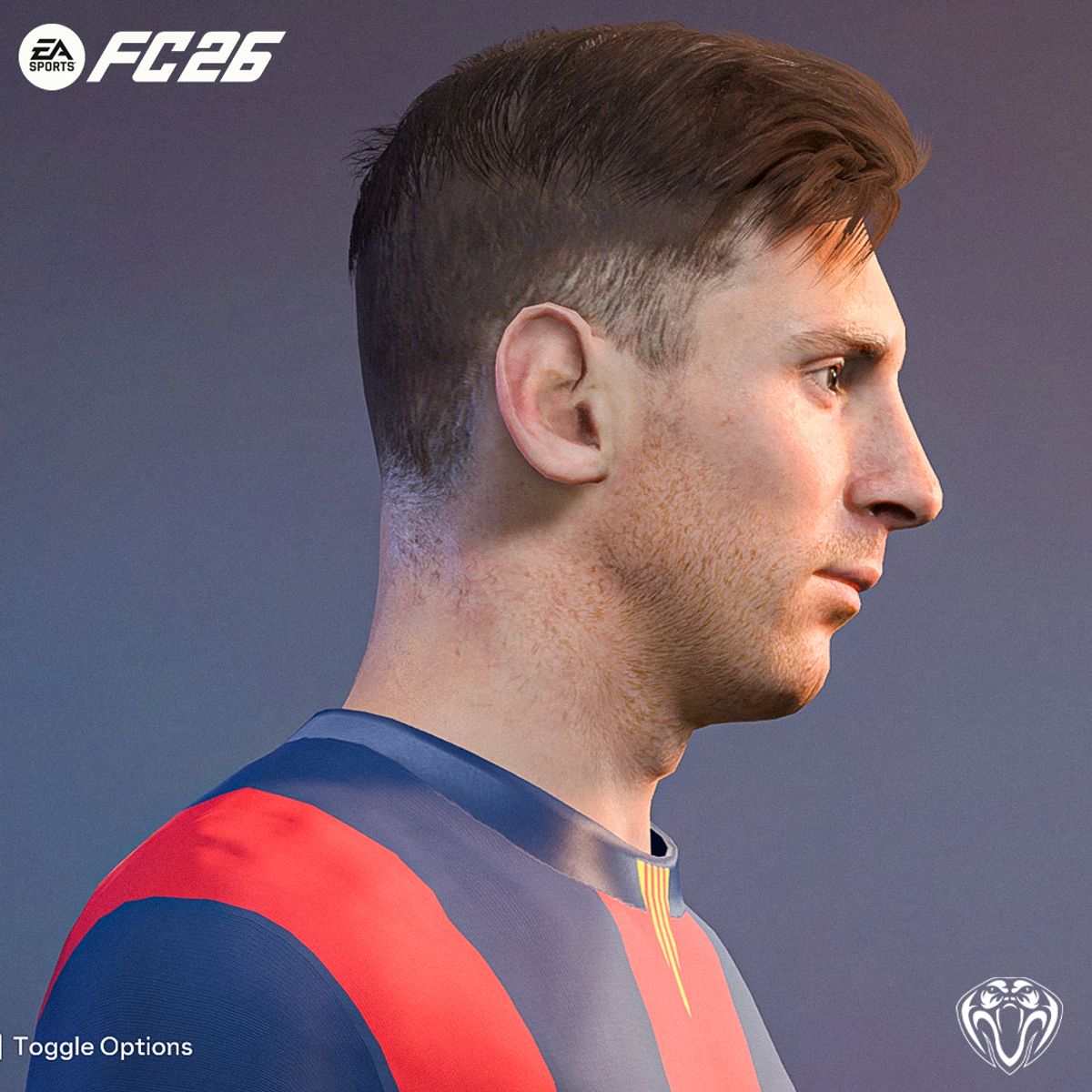 Leo Messi 2015 Face For FC26