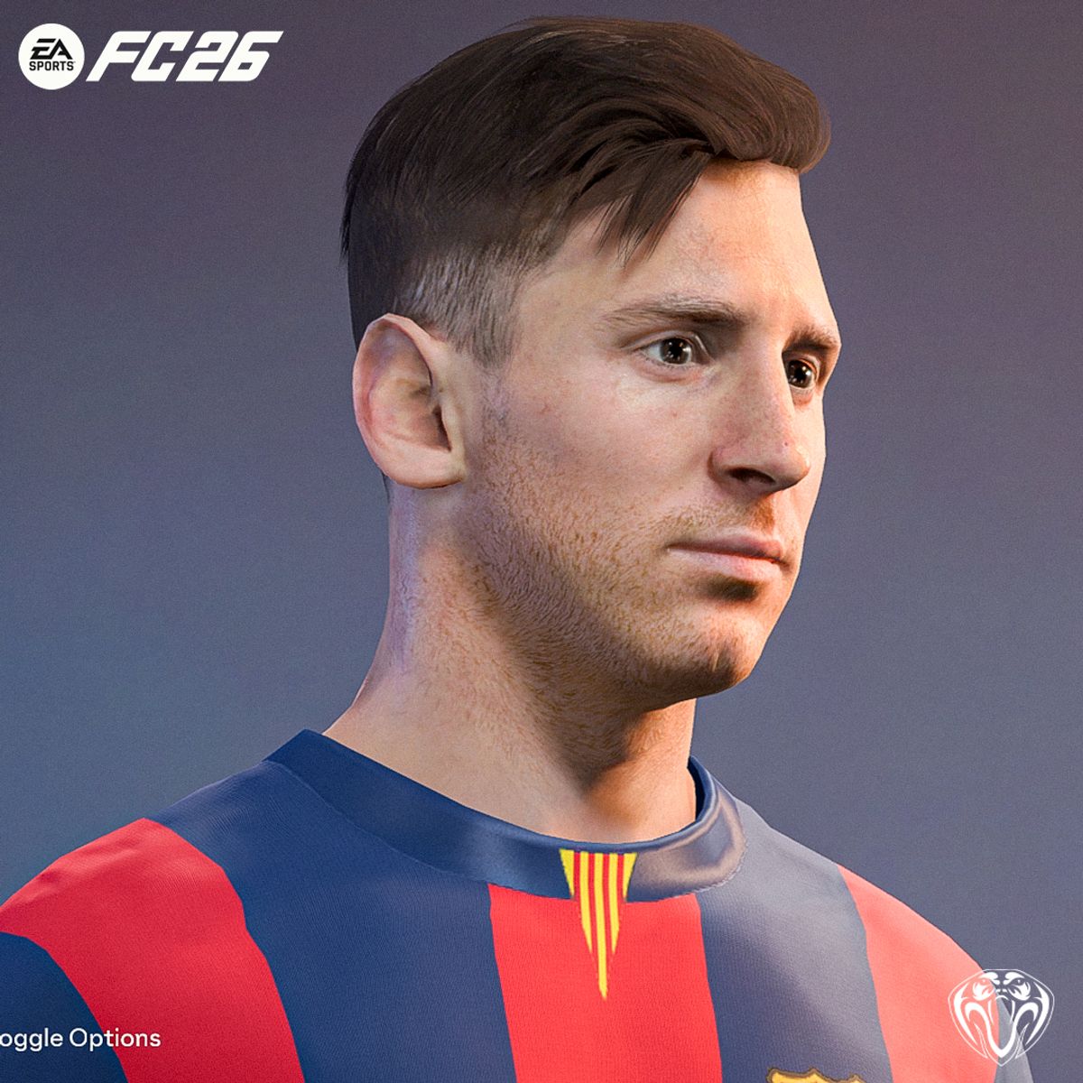Leo Messi 2015 Face For FC26