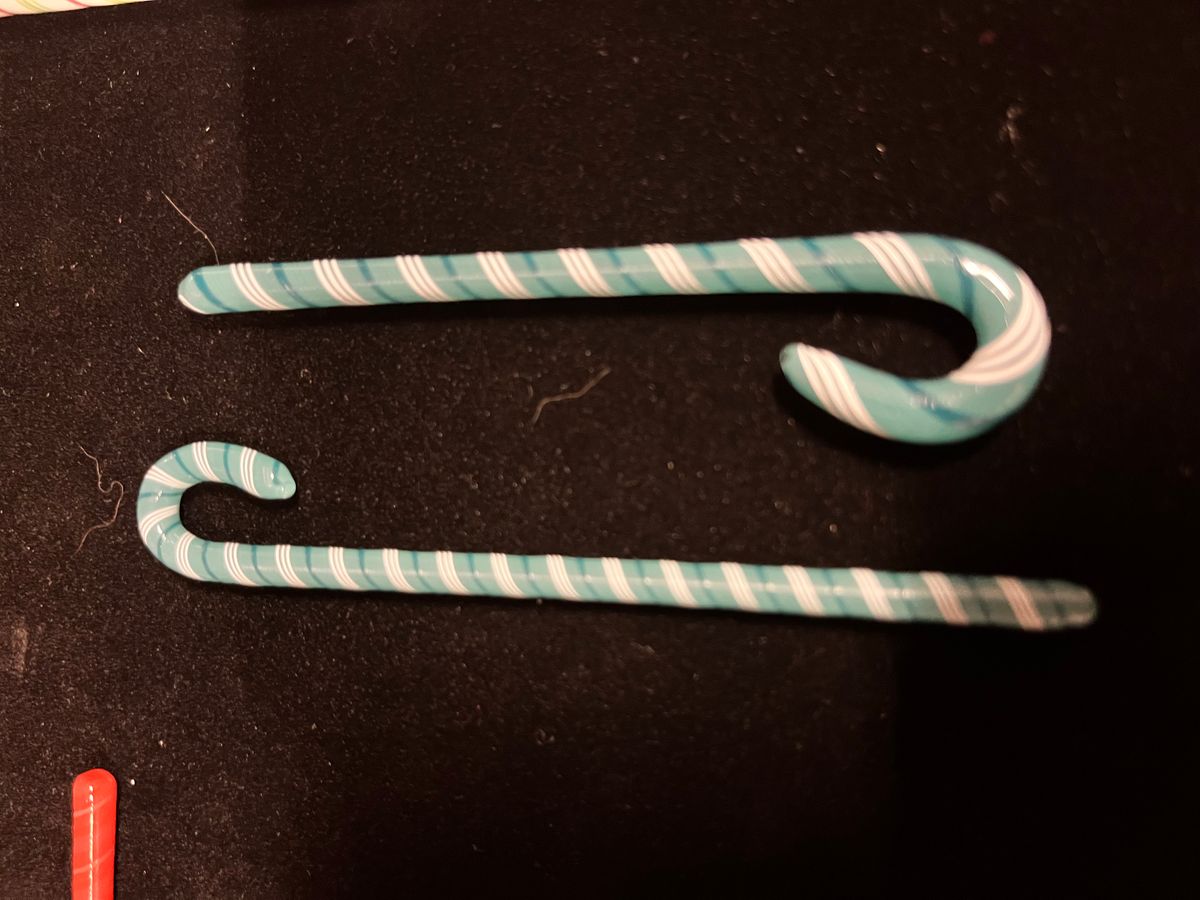 Glass Candy Cane