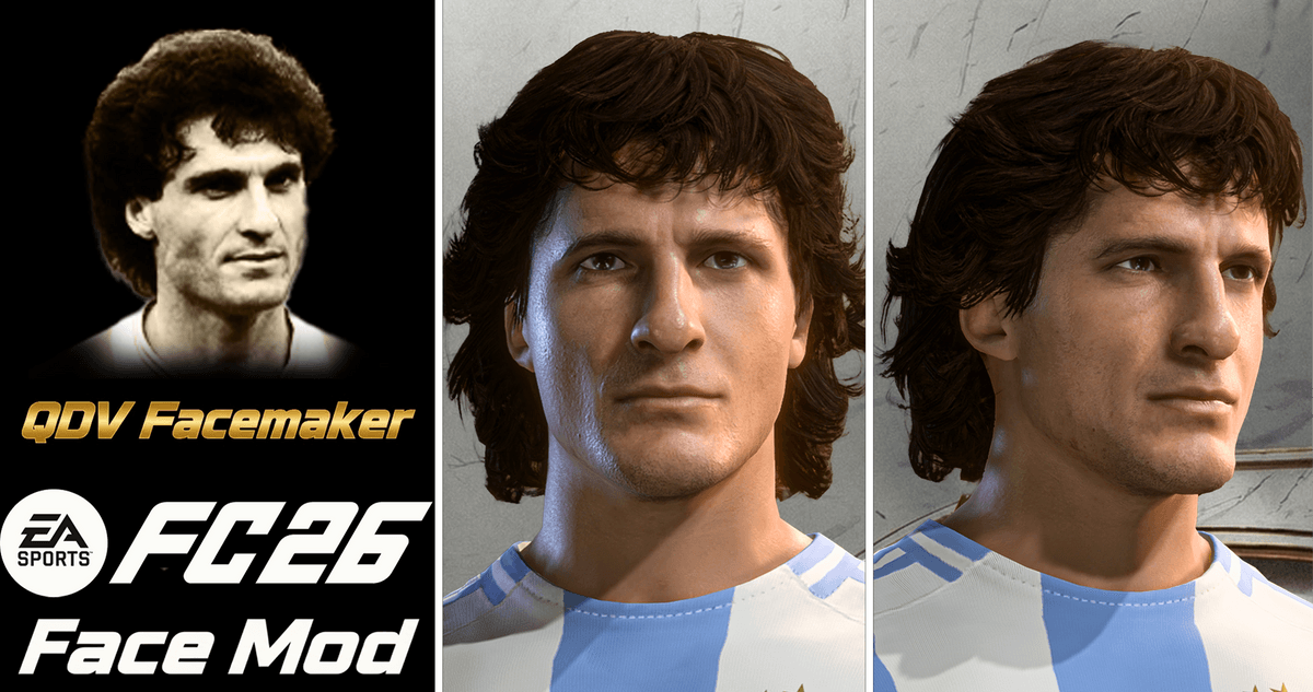 [CLASSIC] Oscar Ruggeri Face Mod - [FC 24/25/26][FIFA 23]