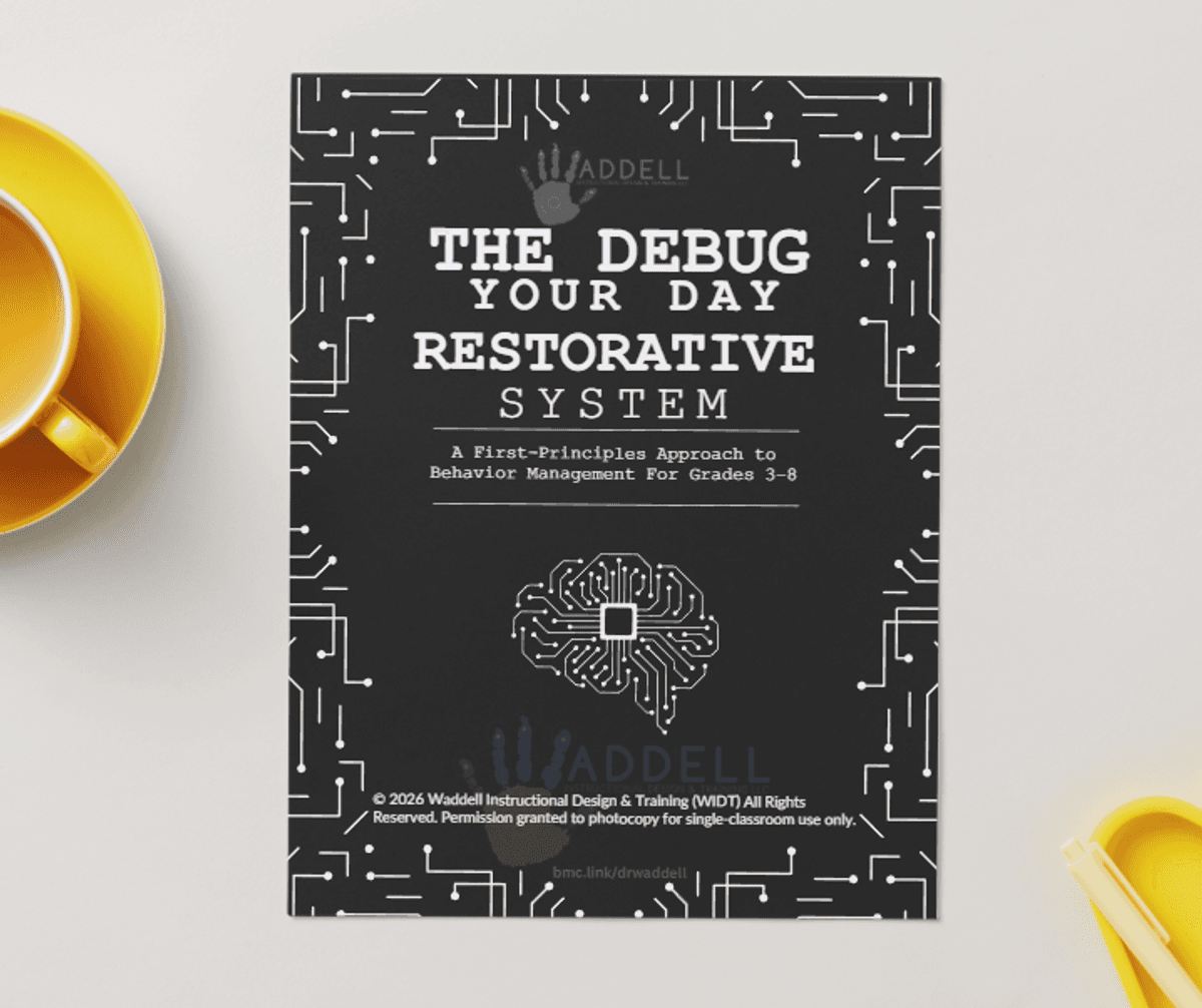 The DEBUG Your Day RESTORATIVE SYSTEM