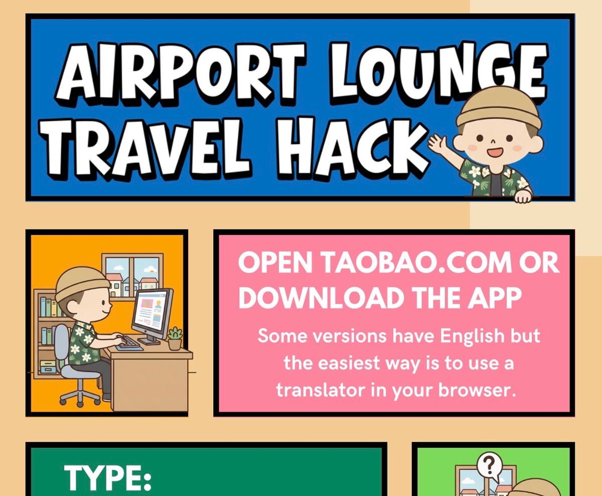Airport Lounge Pass Travel Hack Guide