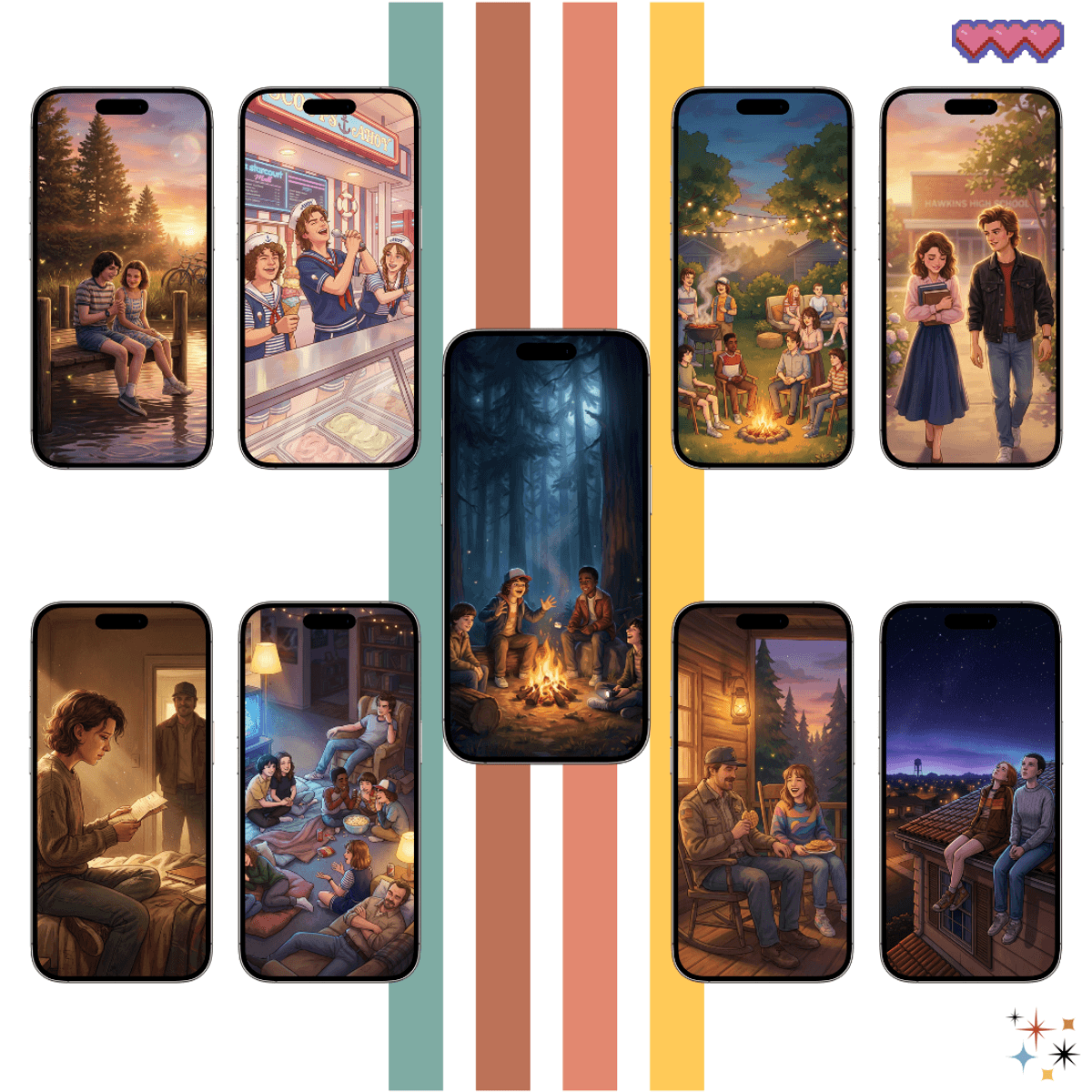 Stranger things {Hawkins Nostalgia} - 18 images