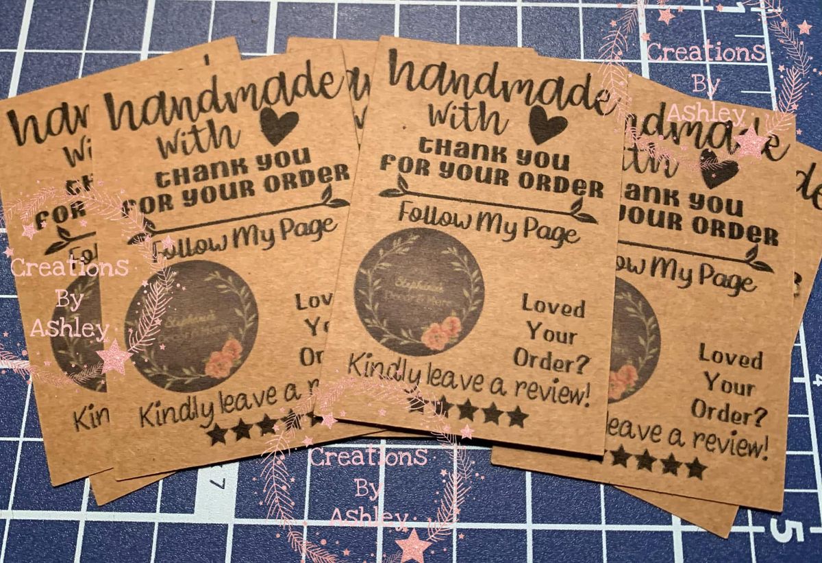 Care Cards / Instruction Cards