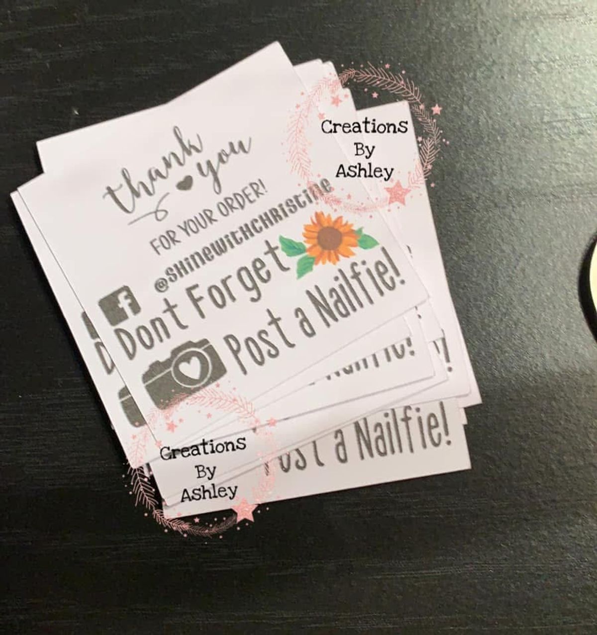 Care Cards / Instruction Cards
