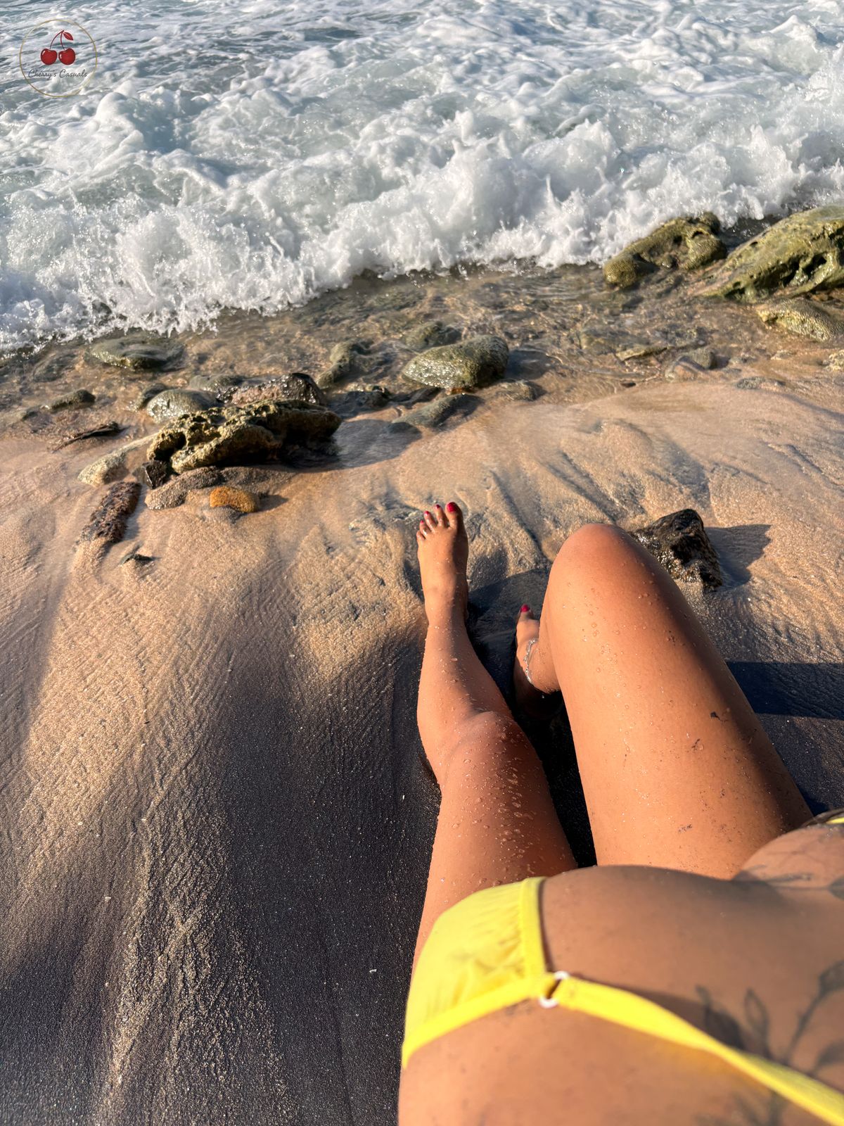 Yellow Lace and Black Sand - Part 01