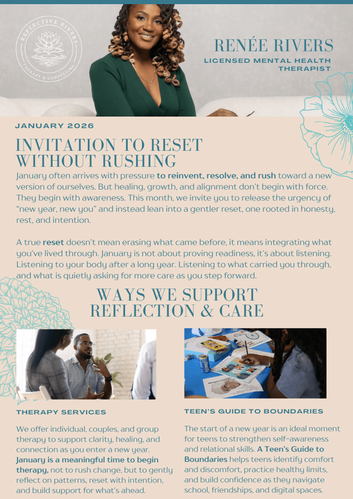 January Reflection | Reset Without Rushing (Free Newsletter)