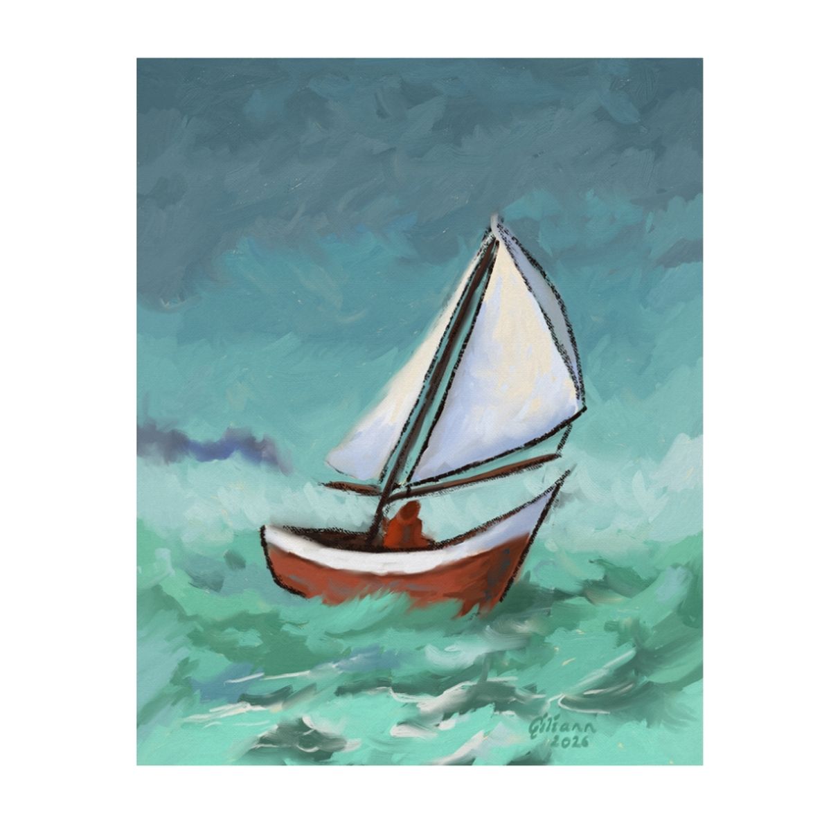 Cerulean Seascape- download this painting