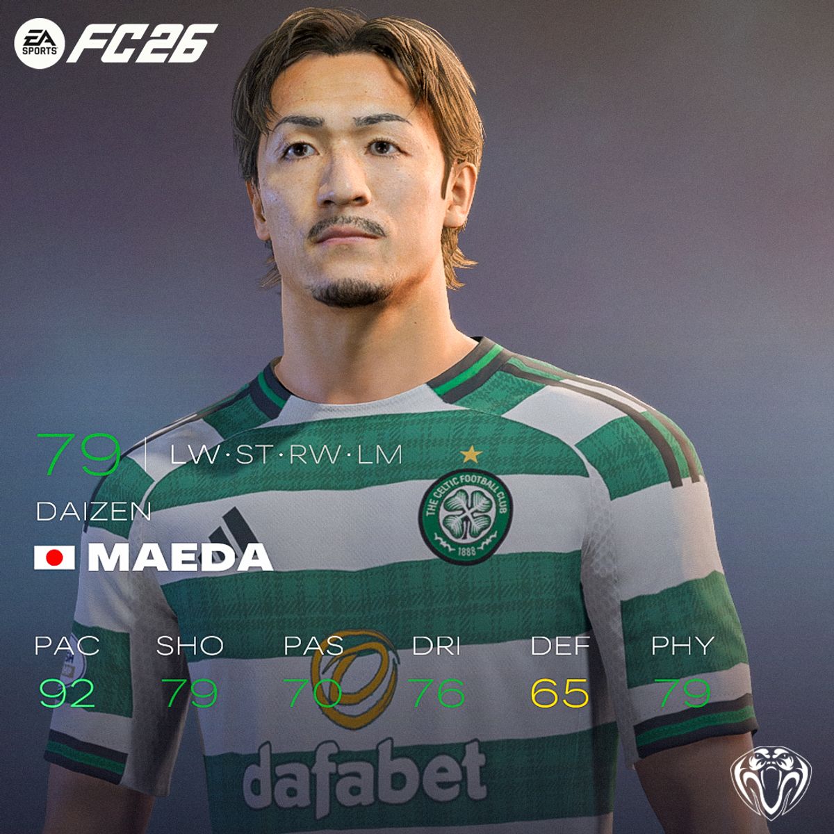 Daizen Maeda Face For FC26