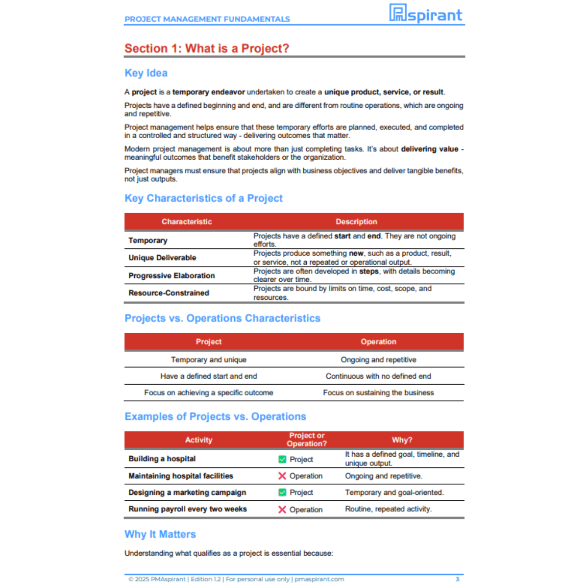 Project Management Fundamental Guide