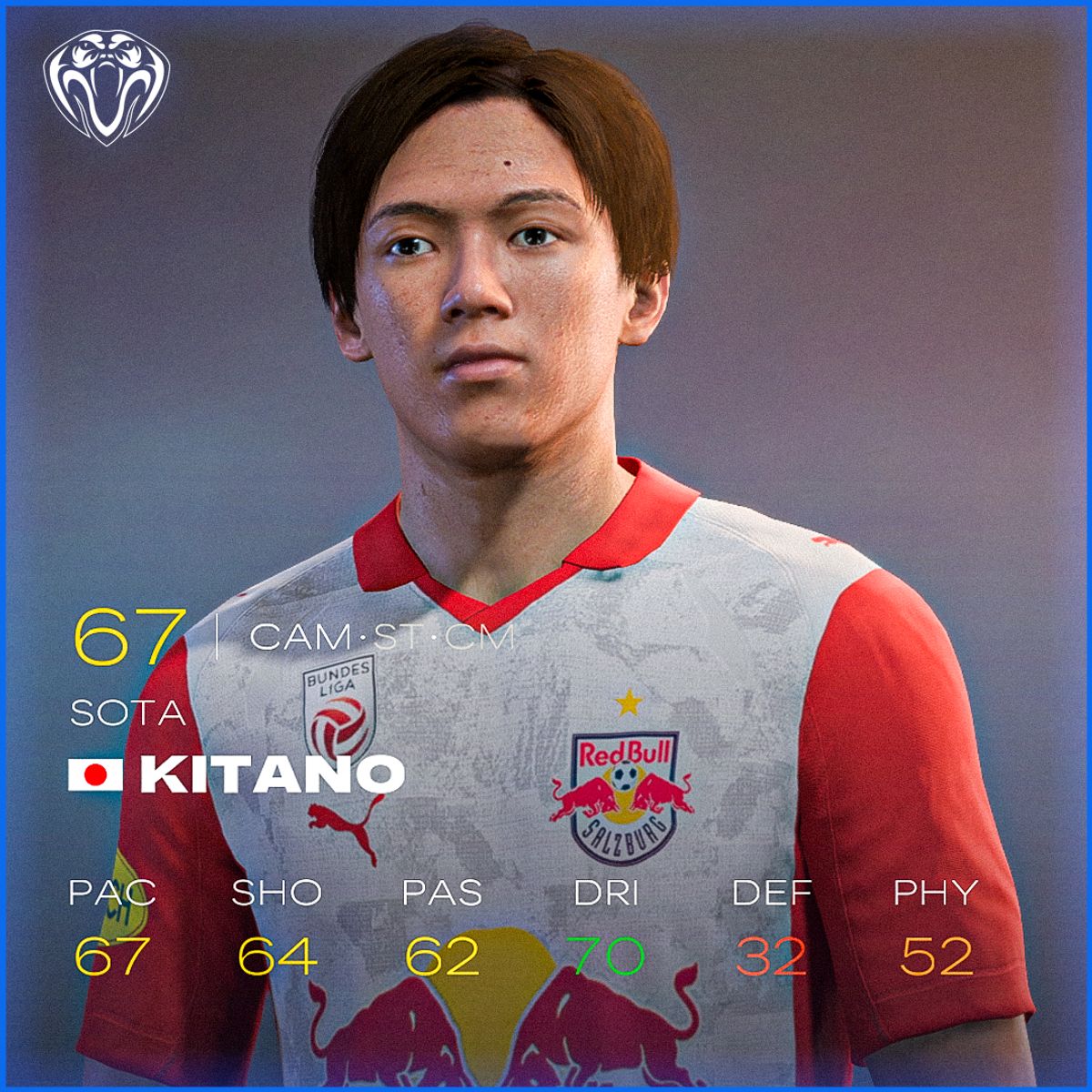 Sota Kitano Face For FC26
