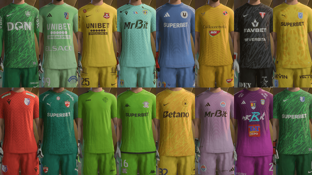 Goalkeeper Kitpack 25/26 AIO For FC26 (v1.6.6)