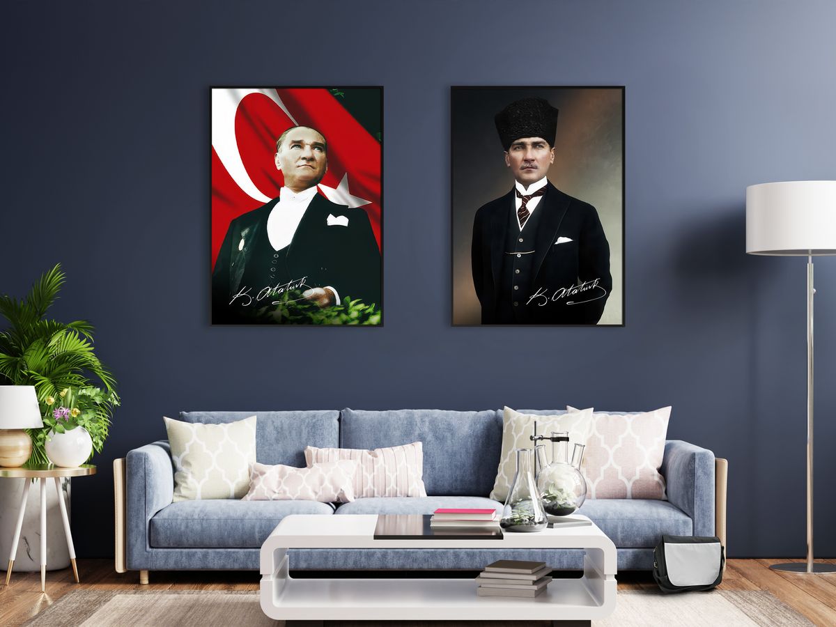 Atatürk Posters — Digital Download Poster Bundle of 140 Retro Photo Prints | Vintage Turkish Leader Wall Art for Home, Office or Classroom