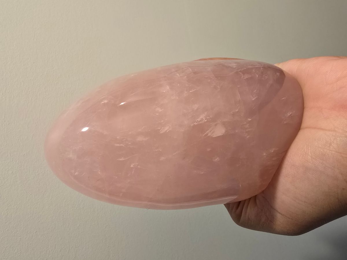 Three Pound Rose Quartz Altar Crystal - Reiki-Attuned and Reiki-Infused
