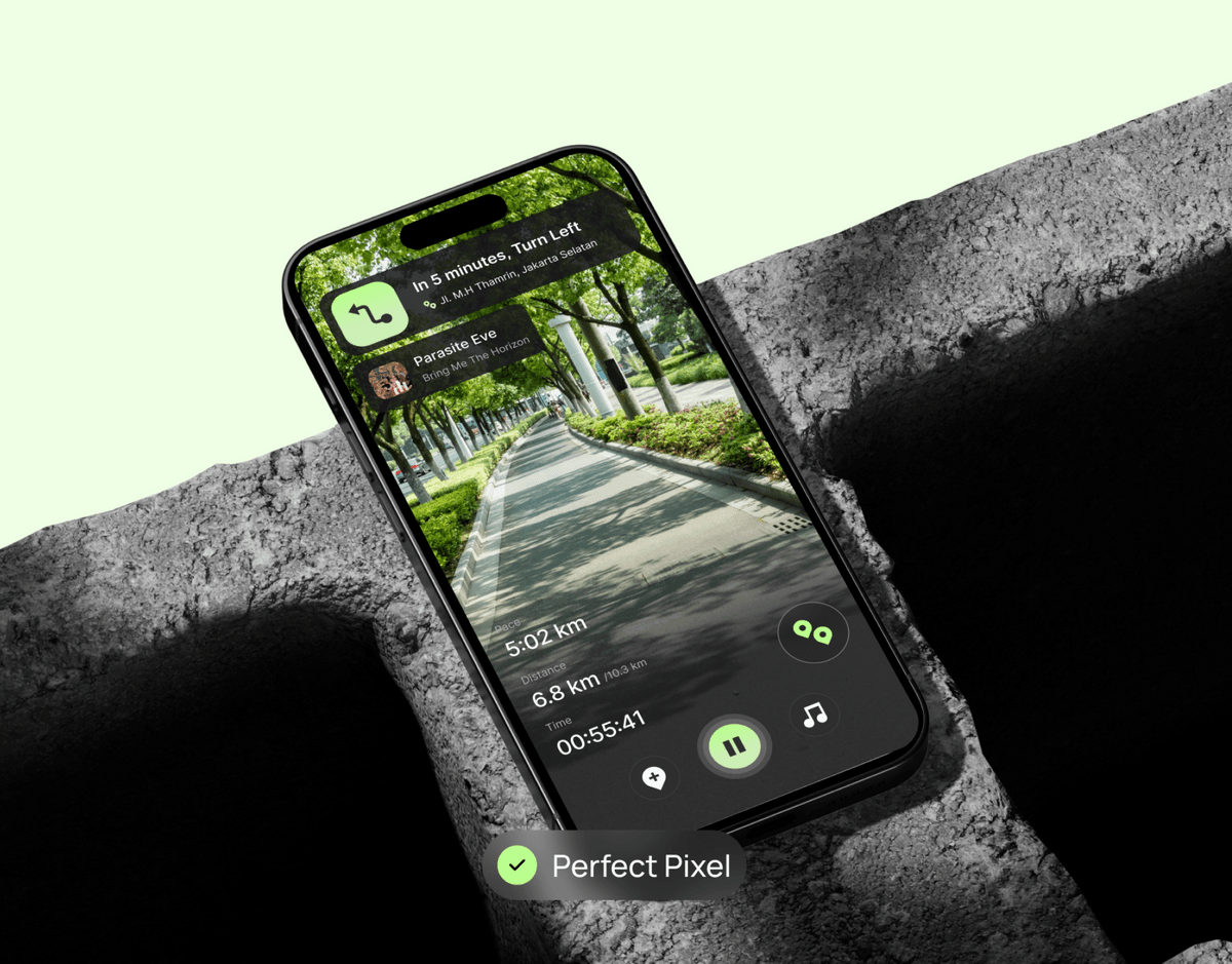GoRun - Fitness & Running Mobile App UI KIT