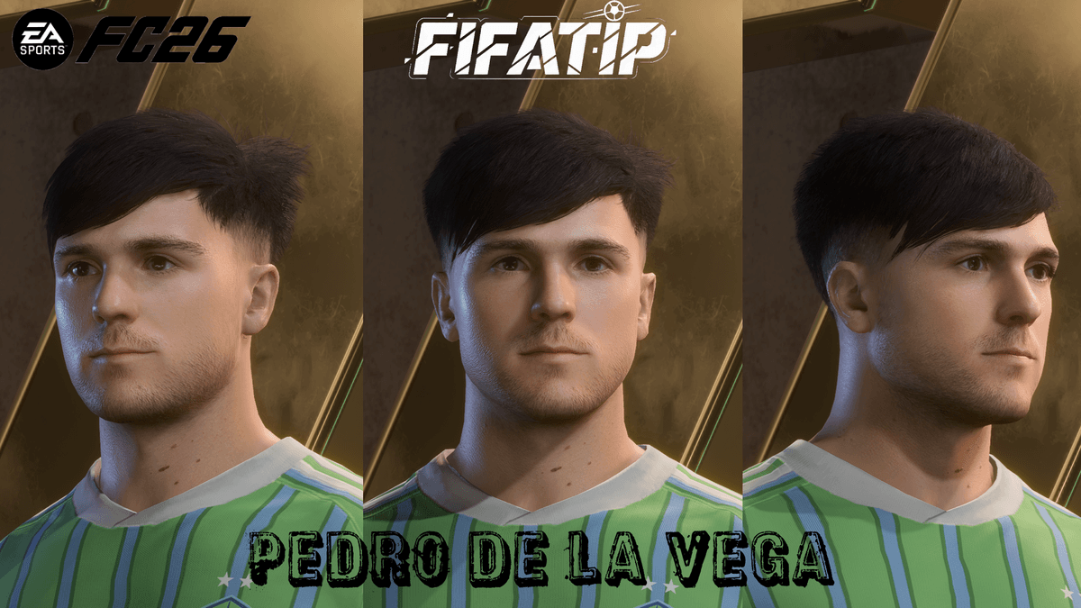 Pedro de la Vega [FC26] Custom hair by FIFATIP