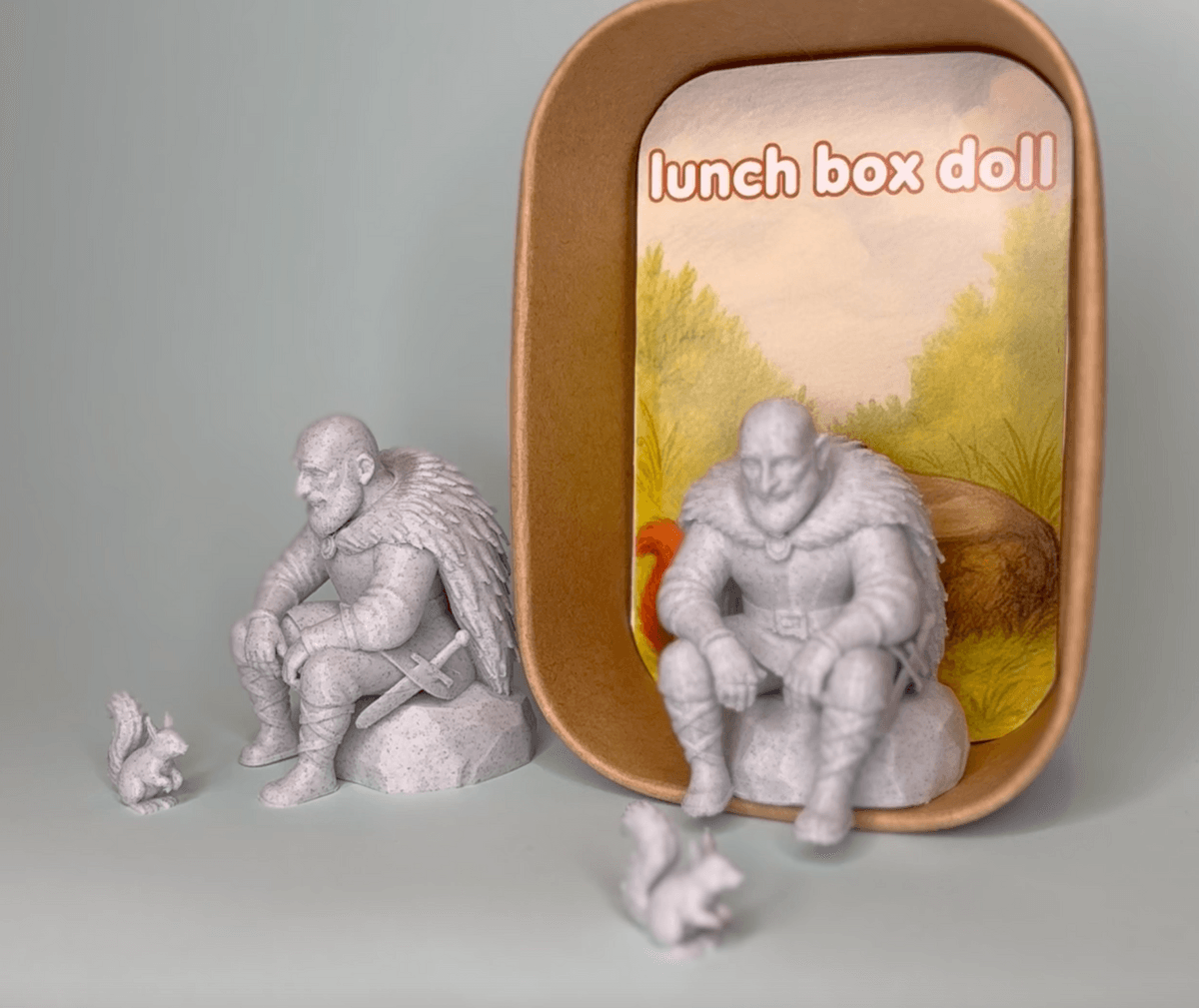 Lunch Box Doll - Customise figurine