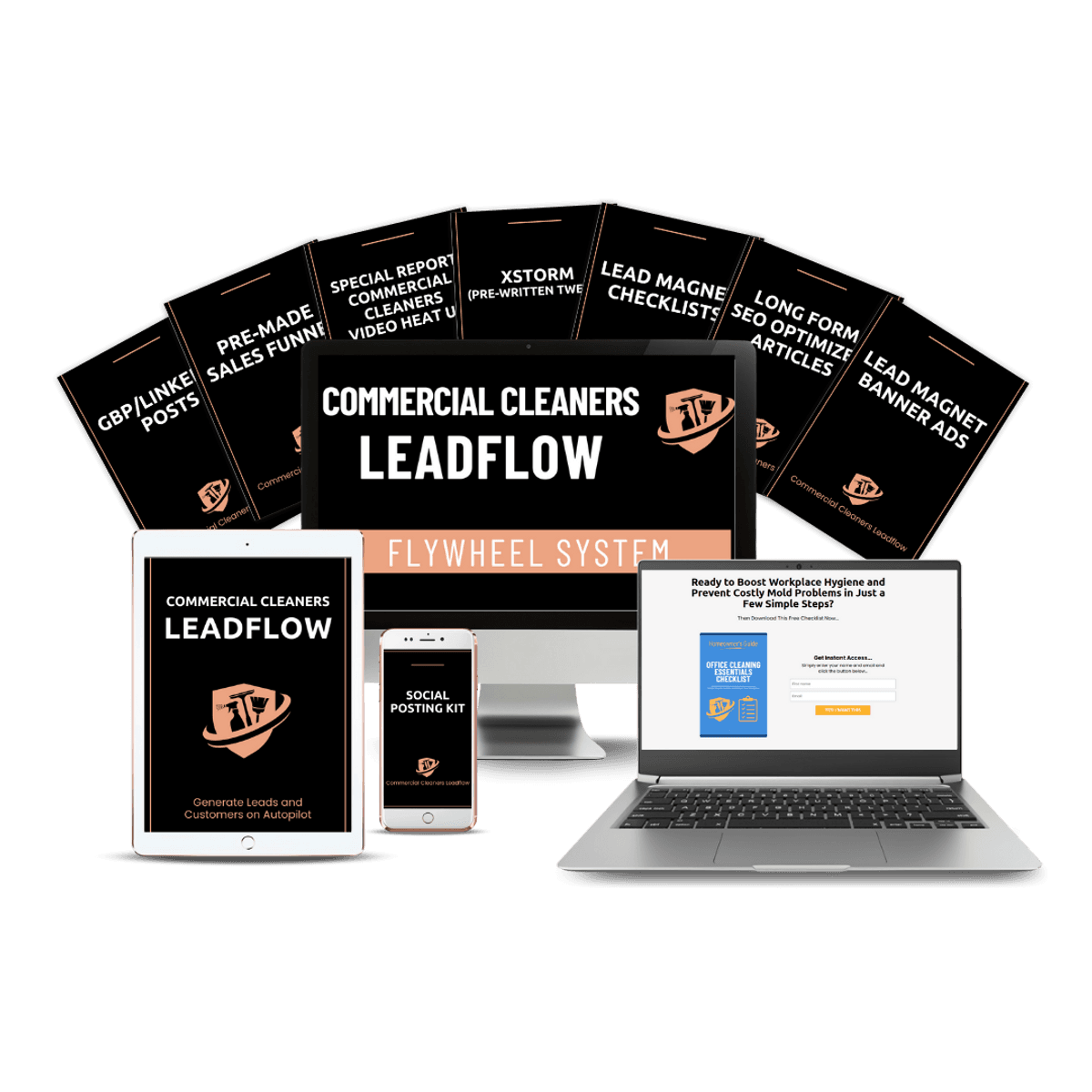 Commercial Cleaners Leadflow