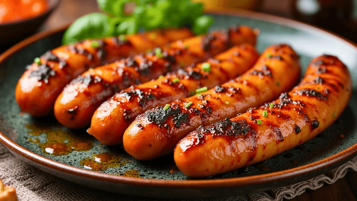 Vegan Sausage Printable Recipe - Just 1 Cup of Chickpeas
