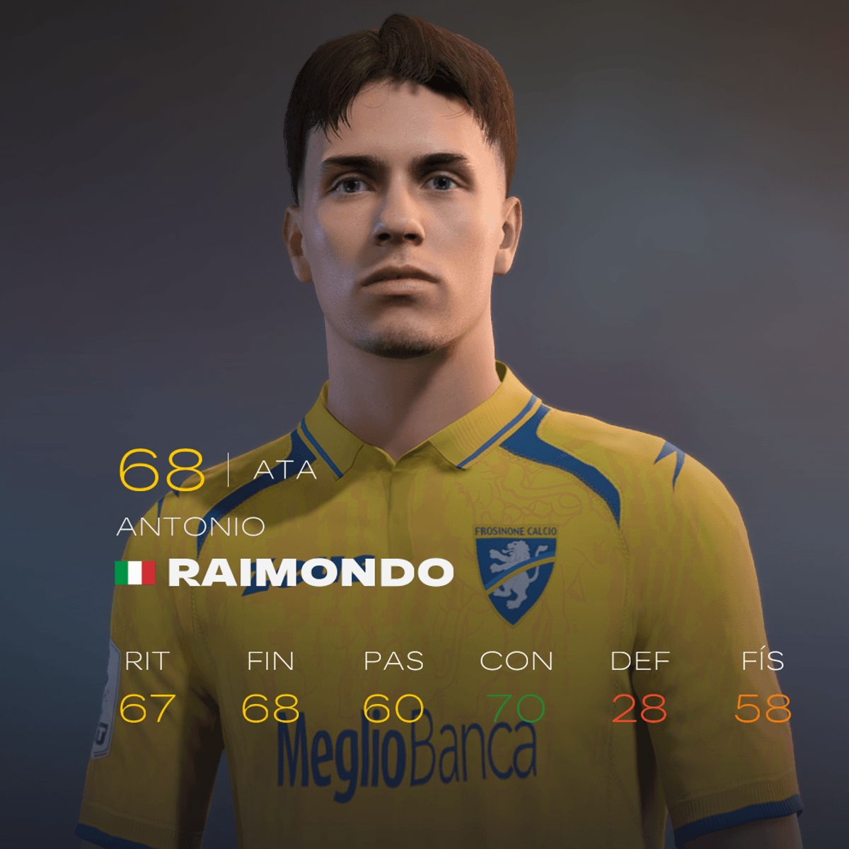 Face Raimondo mod for EA FC 26 - Buymeacoffee