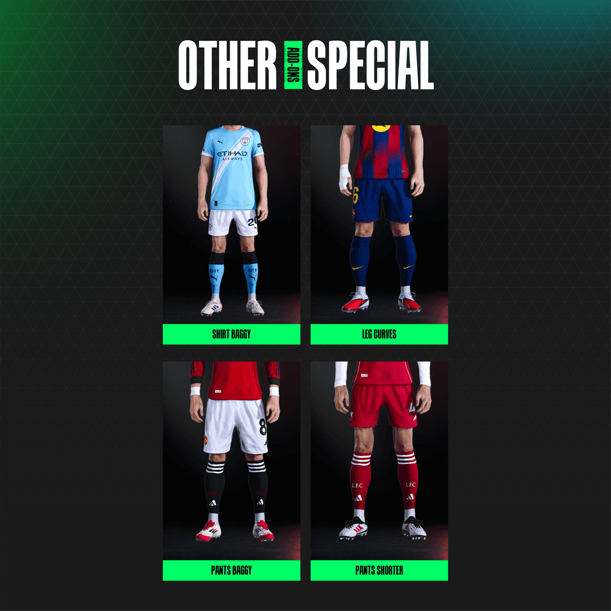 Add-On-Body Model V2.6 by PRDX for eFootball PES 2021 & Football Life ...