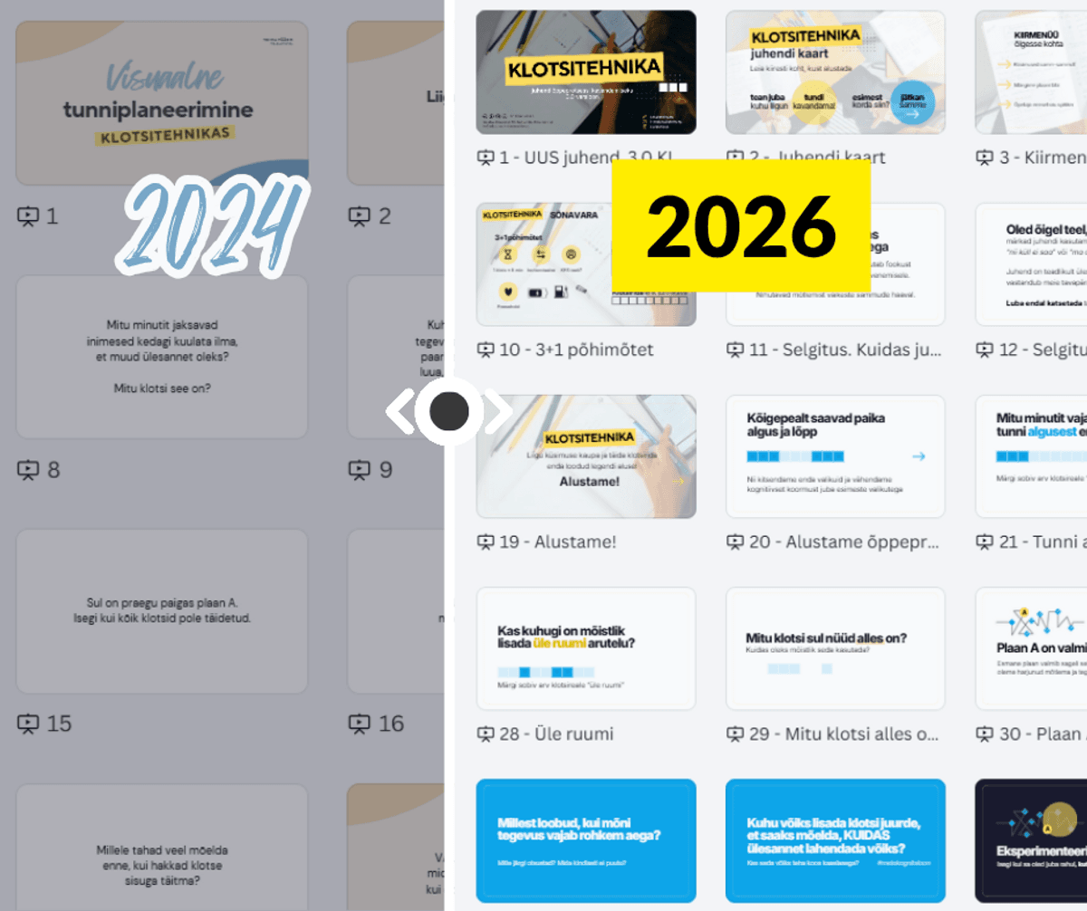 Klotsitehnika 3.0 EELMÜÜK