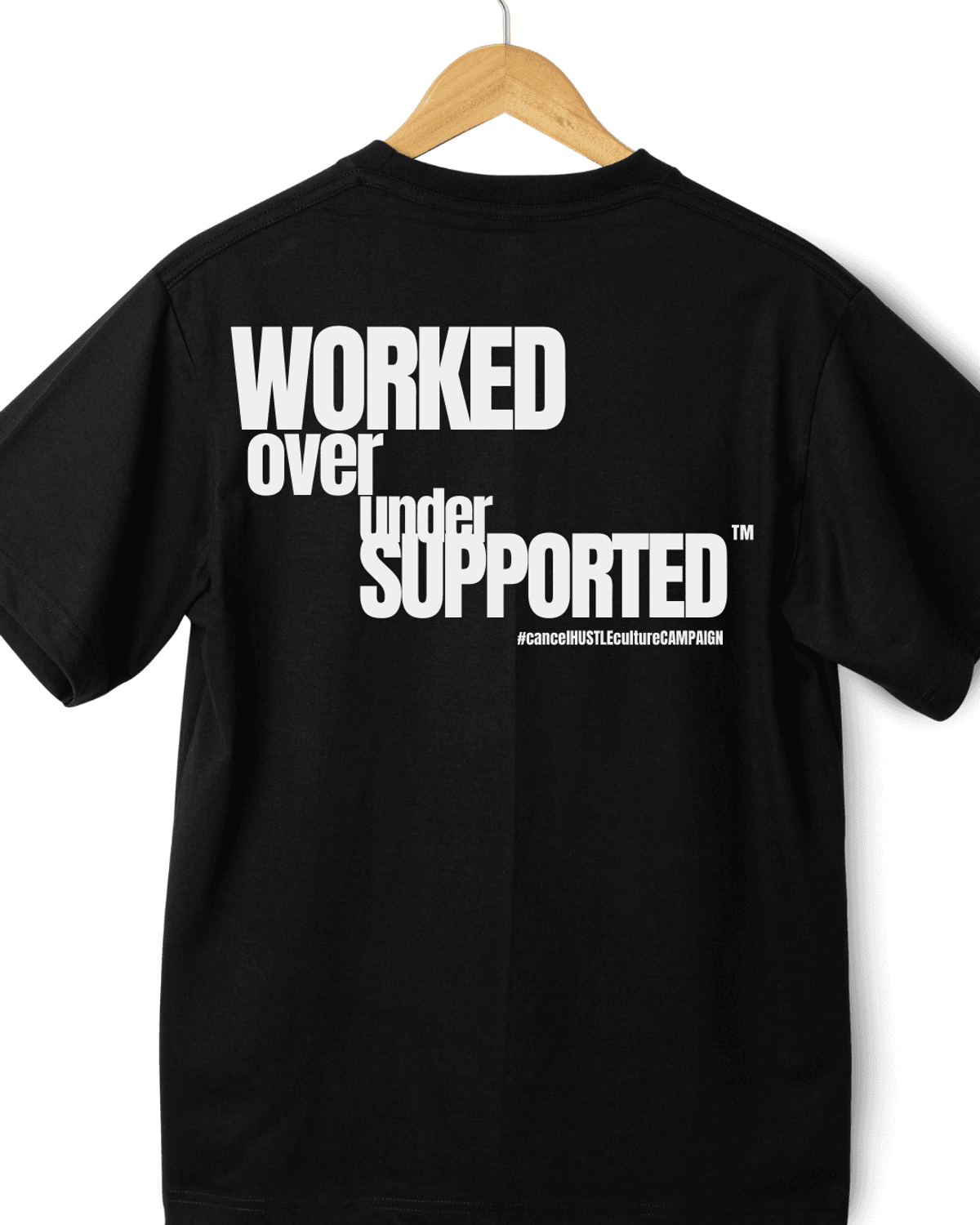 Overworked / Undersupported™ Tee (IN-STATE) Small-Large