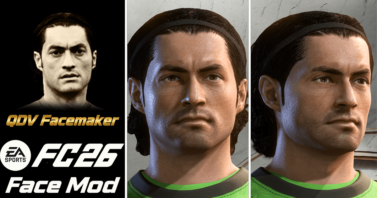 [CLASSIC] OLD FIFA ICONS/HEROES Face pack - [FC 24/25/26][FIFA 23][FREE]