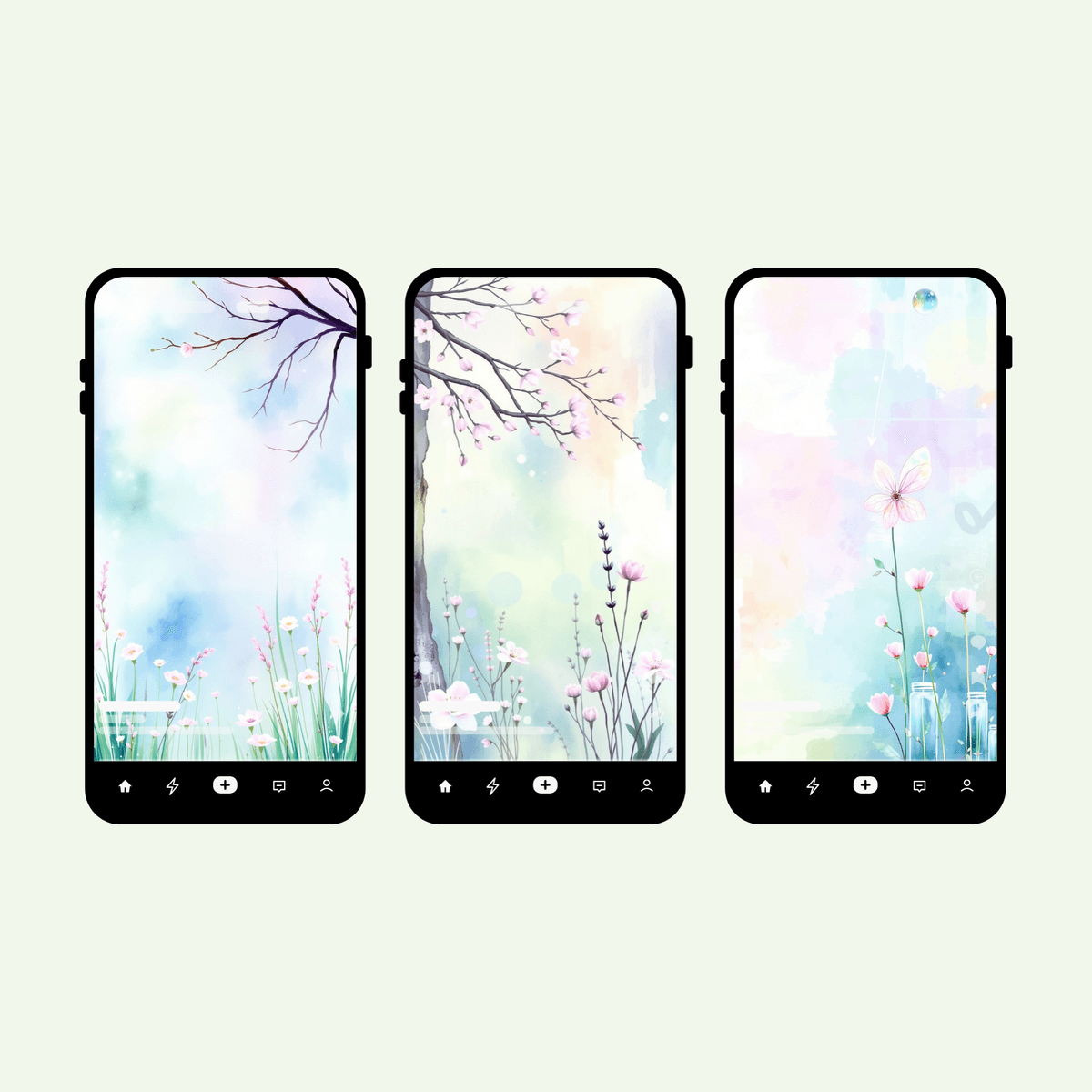 Winter to Spring Phone Wallpapers · 35 Dreamy Backgrounds