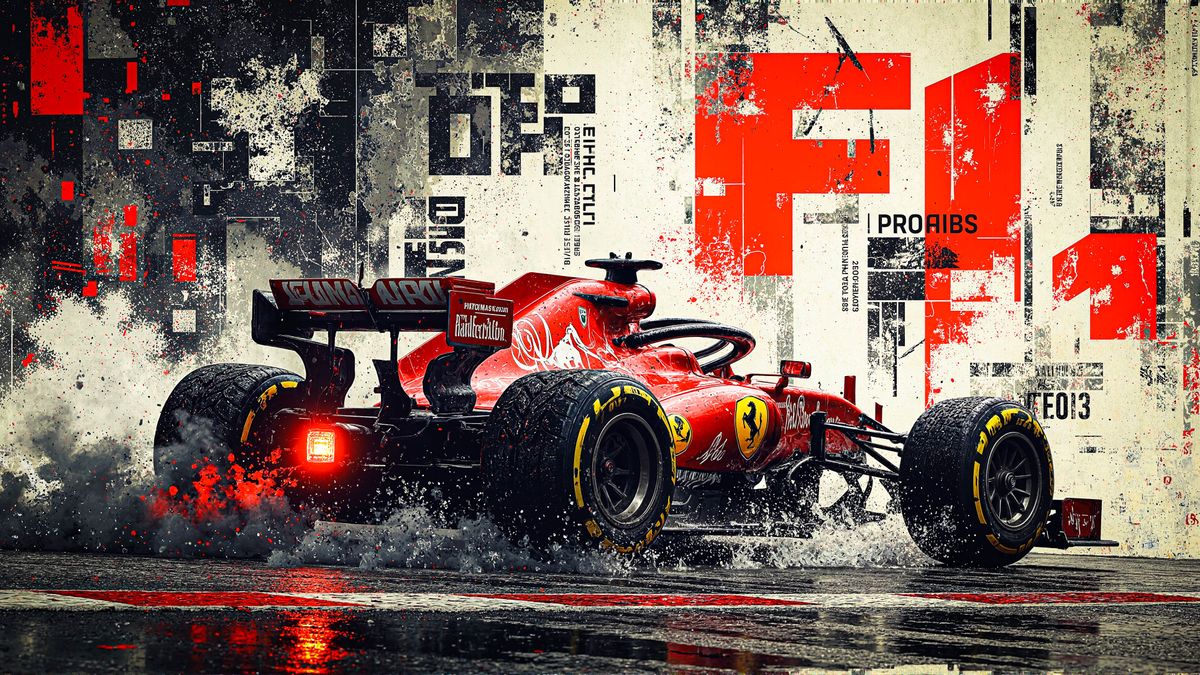 F1 FERRARI  l 4K WALLPAPER