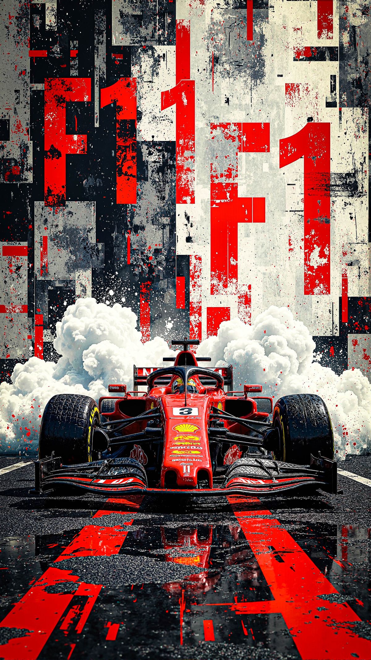F1 FERRARI  l 4K WALLPAPER