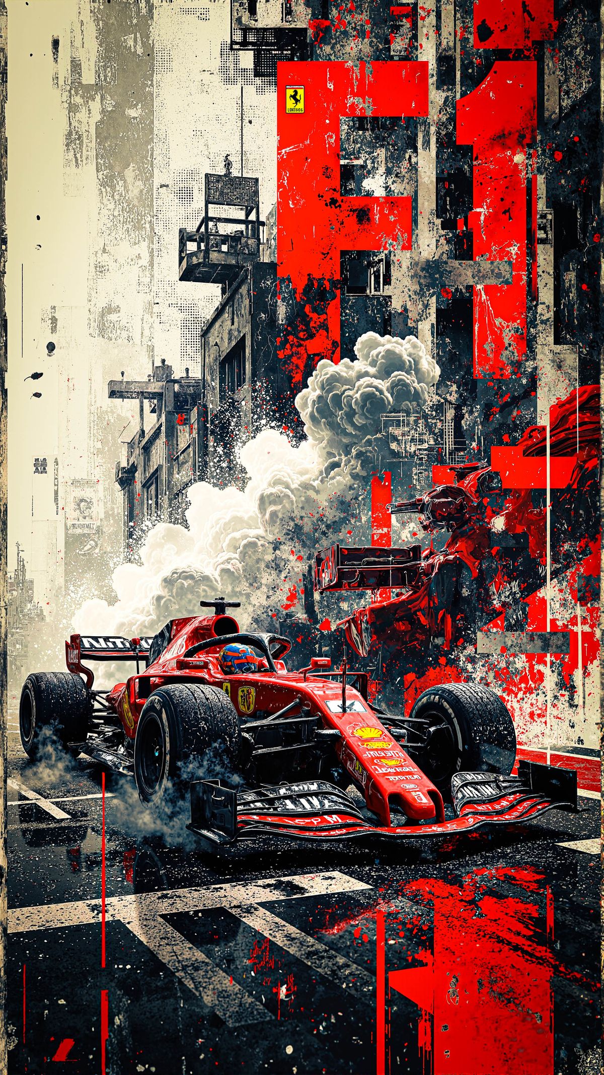 F1 FERRARI  l 4K WALLPAPER