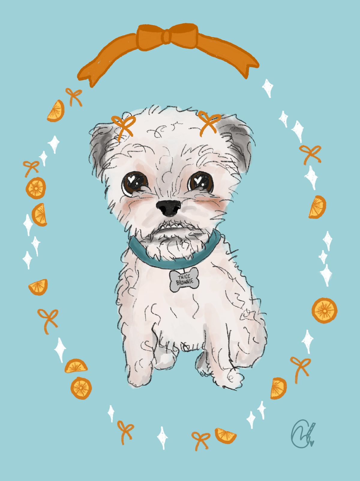 Pet Portraits: Extra Cuteness Addition!