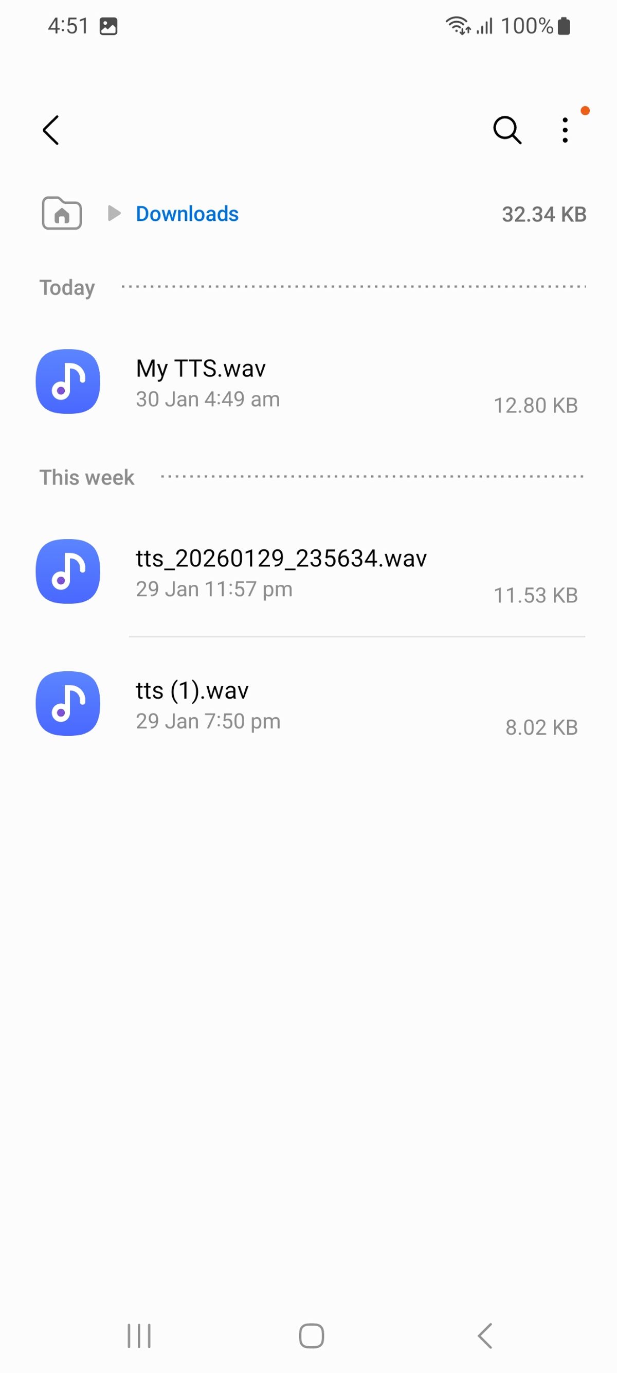 Text to Speech (online) - Android Mobile App