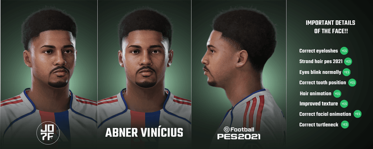 Abner Vinícius - PES 2021 (PC MOD)