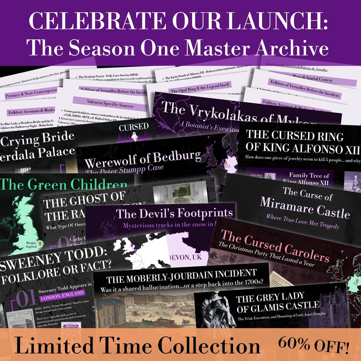 Season One Launch Bundle: 12 Tales of Dark History