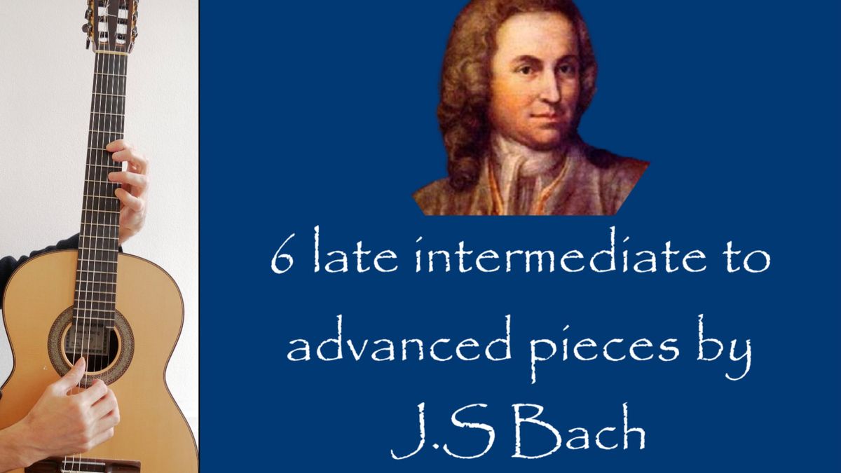 6 Late intermediate to Advanced pieces by J.S Bach